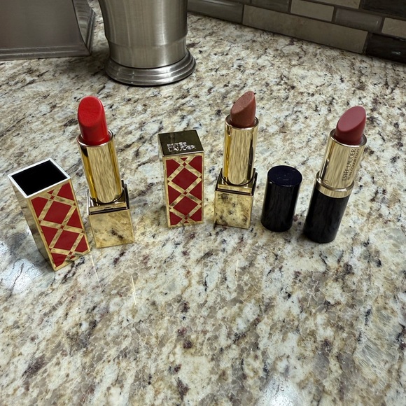 Estee Lauder Red and Brown Lipstick 💄 Collection